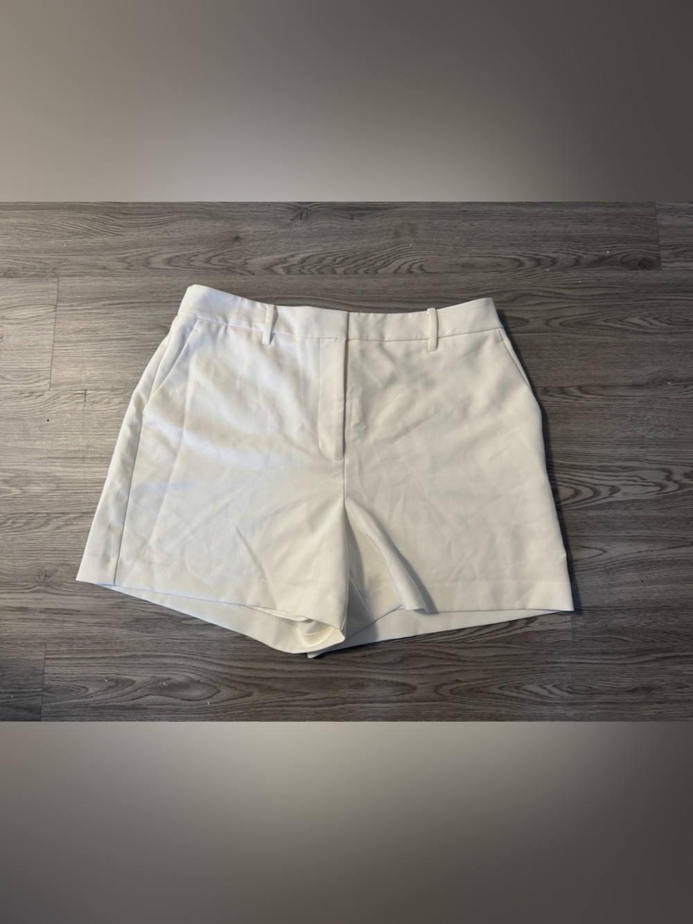 Nine West White Tailored  Shorts